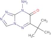 8-Amino-6-tert-butyl-7H,8H-[1,2,4]triazolo[4,3-b][1,2,4]triazin-7-one