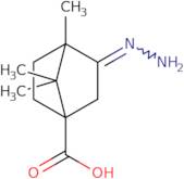 3-Hydrazono-4,7,7-trimethyl-bicyclo[2.2.1]heptane-1-carboxylic acid