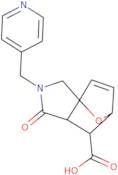 4-Oxo-3-pyridin-4-ylmethyl-10-oxa-3-aza-tricyclo[5.2.1.0(1,5)]dec-8-ene-6-carboxylic acid