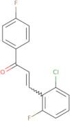 3-(2-Chloro-6-fluorophenyl)-1-(4-fluorophenyl)-2-propen-1-one