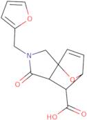 3-Furan-2-ylmethyl-4-oxo-10-oxa-3-aza-tricyclo-[5.2.1.0(1,5)]dec-8-ene-6-carboxylic acid