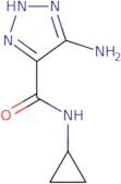 5-Amino-N-cyclopropyl-1H-1,2,3-triazole-4-carboxamide
