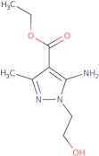 Ethyl 5-amino-1-(2-hydroxyethyl)-3-methyl-1H-pyrazole-4-carboxylate