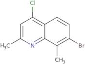 7-Bromo-4-chloro-2,8-dimethylquinoline