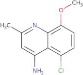 5-Chloro-8-methoxy-2-methylquinolin-4-amine