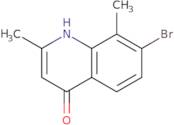 7-Bromo-2,8-dimethyl-4-hydroxyquinoline