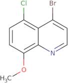 4-Bromo-5-chloro-8-methoxyquinoline