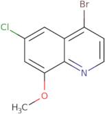 4-Bromo-6-chloro-8-methoxyquinoline