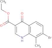 ethyl 7-bromo-4-hydroxy-8-methylquinoline-3-carboxylate