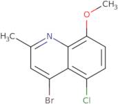 4-Bromo-5-chloro-8-methoxy-2-methylquinoline