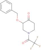 3-Benzyloxy-1-(2,2,2-trifluoroacetyl)piperidin-4-one