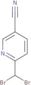 6-(Dibromomethyl)-3-pyridinecarbonitrile