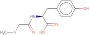 (2S)-3-(4-Hydroxyphenyl)-2-[2-(methylsulfanyl)acetamido]propanoic acid