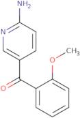 (6-aminopyridin-3-yl)(2-methoxyphenyl)methanone