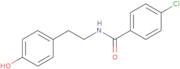 4-Chloro-N-[2-(4-hydroxyphenyl)ethyl]benzamide-d4