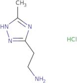 2-(3-Methyl-1H-1,2,4-triazol-5-yl)ethanamine hydrochloride