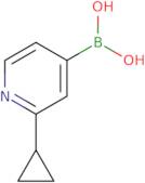 B-(2-Cyclopropyl-4-pyridinyl)-boronic Acid Hydrochloride