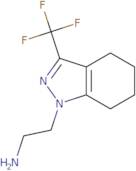 2-(3-(Trifluoromethyl)-4,5,6,7-tetrahydro-1H-indazol-1-yl)ethan-1-amine