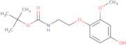 N-tert-Boc-2-(4-hydroxy-2-methoxyphenoxy)ethylamine-d3