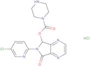 N-Desmethyl zopiclone-d8 hydrochloride