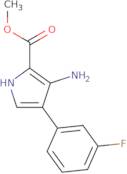 Methyl 3-amino-4-(3-fluorophenyl)-1H-pyrrole-2-carboxylate