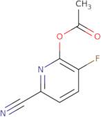 6-Cyano-3-fluoropyridin-2-yl acetate