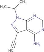 3-Ethynyl-1-(1-methylethyl)-1H-pyrazolo[3,4-d]pyrimidin-4-amine