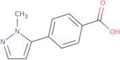 4-(1-Methyl-1H-pyrazol-5-yl)benzoic acid