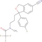 N-Trifluoroacetodesmethyl citalopram-d3