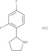 2-(2,4-Difluorophenyl)pyrrolidine hydrochloride