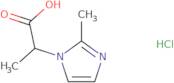 2-(2-Methyl-1H-imidazol-1-yl)propanoic acid hydrochloride