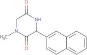 1-Methyl-3-(2-naphthyl)piperazine-2,5-dione