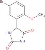 5-(5-Bromo-2-methoxyphenyl)imidazolidine-2,4-dione