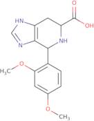 4-(2,4-Dimethoxyphenyl)-3H,4H,5H,6H,7H-imidazo[4,5-c]pyridine-6-carboxylic acid