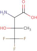 2-Amino-4,4,4-trifluoro-3-hydroxy-3-methylbutanoic acid