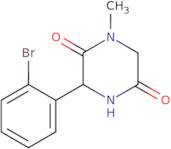 3-(2-Bromophenyl)-1-methylpiperazine-2,5-dione
