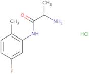 N1-(5-Fluoro-2-methylphenyl)alaninamide hydrochloride