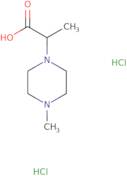 2-(4-methylpiperazin-1-yl)propanoic acid hydrochloride
