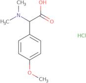 2-(Dimethylamino)-2-(4-methoxyphenyl)acetic acid hydrochloride