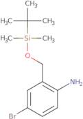 4-Bromo-2-{[(tert-butyldimethylsilyl)oxy]methyl}aniline