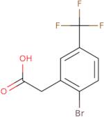 2-(2-bromo-5-(trifluoromethyl)phenyl)acetic acid