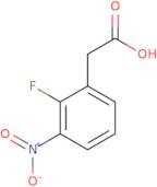 2-(2-Fluoro-3-nitrophenyl)acetic acid