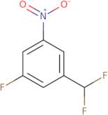 1-(Difluoromethyl)-3-fluoro-5-nitrobenzene