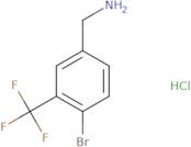 4-Bromo-3-(trifluoromethyl)benzylamine hydrochloride