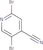 2,5-Dibromopyridine-4-carbonitrile