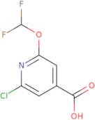 2-Chloro-6-(difluoromethoxy)pyridine-4-carboxylic acid