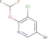 5-Bromo-3-chloro-2-(difluoromethoxy)pyridine