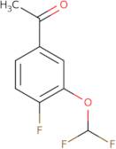 1-(3-(Difluoromethoxy)-4-fluorophenyl)ethanone