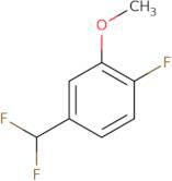 4-(Difluoromethyl)-1-fluoro-2-methoxybenzene