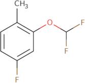 2-(Difluoromethoxy)-4-fluoro-1-methyl-benzene